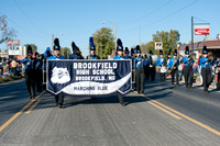 Marching Blue in the Trenton Mo. Day Parade
