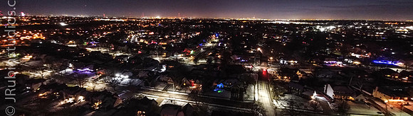 Skyline from 200 feet hi over Gladstone